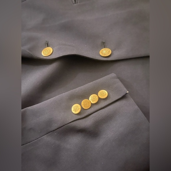 Vintage Christian Dior Navy Blazer-Hess Dept Store, Gold Buttons, Men’s … - Picture 12 of 12